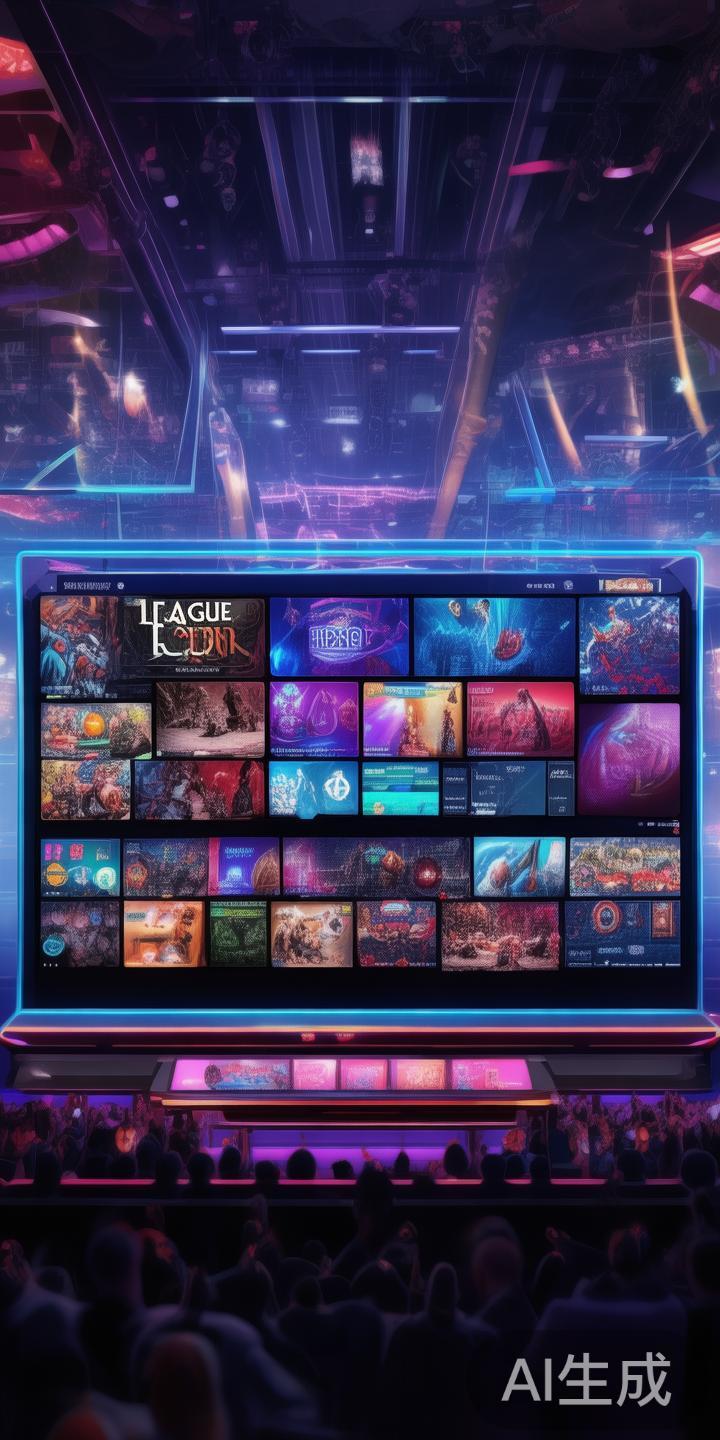 平台提供涵盖多个热门电竞项目的丰富内容，如《英雄联